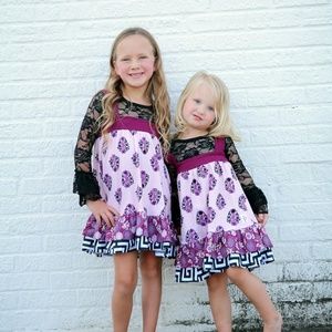 Purple Tunic Dress- NEW